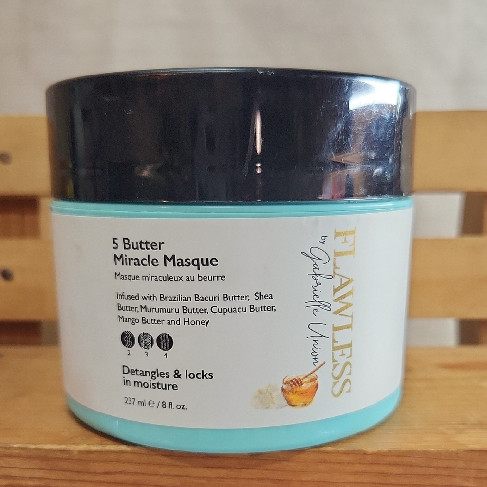 Flawless by Gabrielle Union 5 Butter Miracle Masque - Black and White